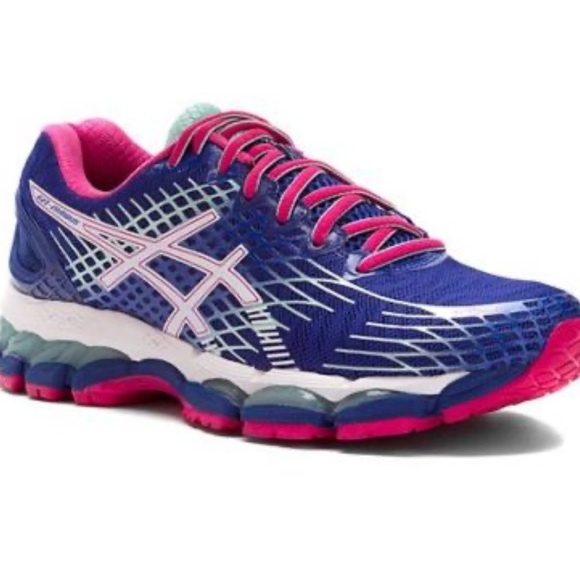 Asics Shoes - Asics Gel Nimbus Blue/Hot Pink -Size : 7